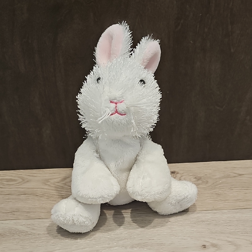 Webkinz HM078 White Bunny‎ Rabbit Plush